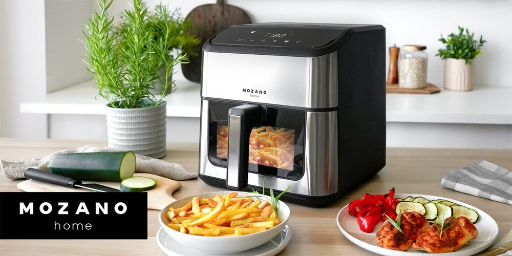 Air Fryer Frytkownica beztłuszczowa MOZANO AirFry Chef 8L WiFi kv początek opisu