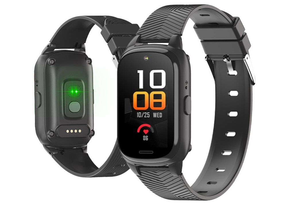 Smartwatch FOREVER Siva ST-100 ekran bateria czujniki zdrowie sport pasek ładowanie pojemność rozdzielczość łączność sterowanie krew puls rozmowy smartfon aplikacja
