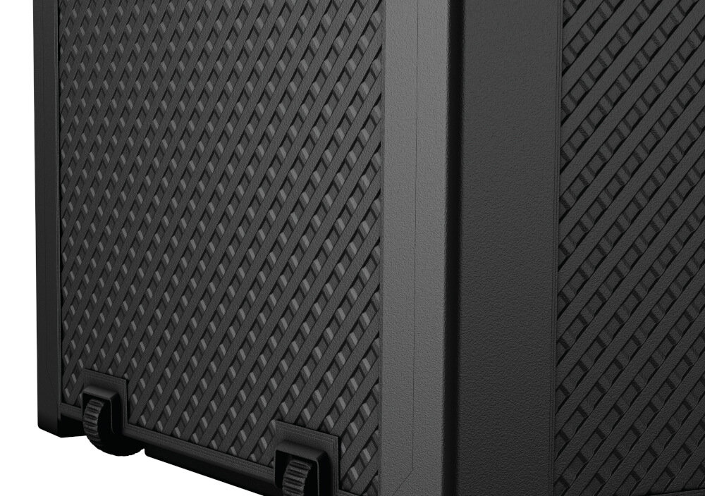 Skrzynia ogrodowa KETER Emily Storage Brązowy z wysokiej jakości materiału EVOTECH imituje naturalny splot rattanowy nie wymaga konserwacji system JUST CLICK AND GO montaż na zatrzaski