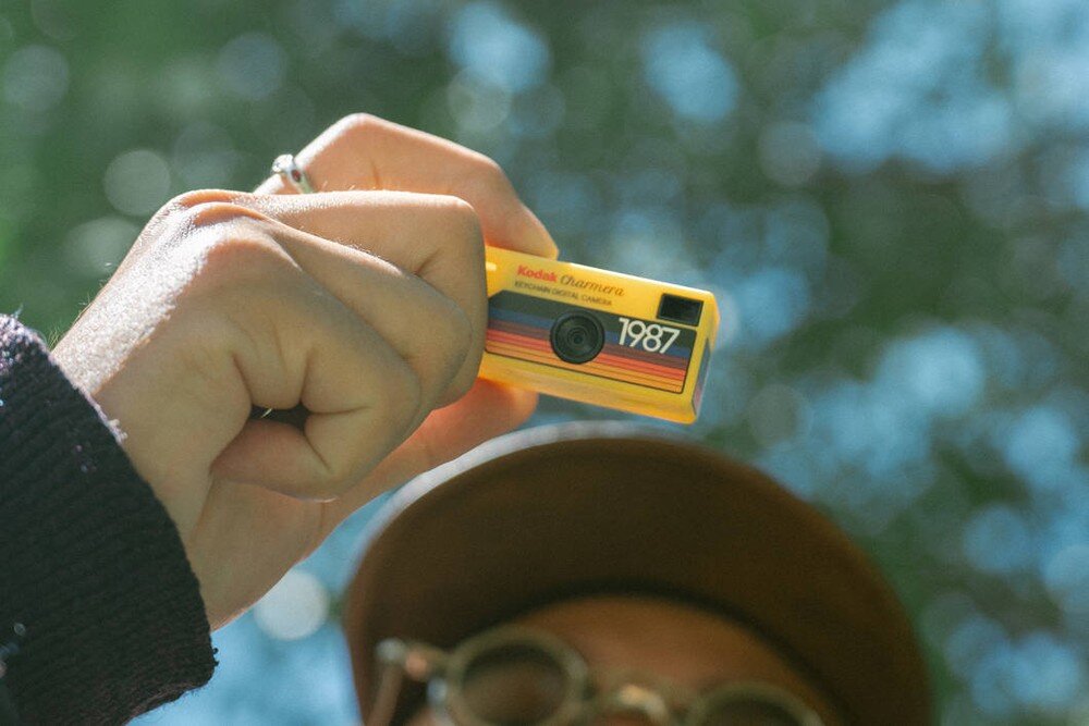 Aparat KODAK Charmera Keychain Digital Camera kompaktowe wymiary lekki aparat