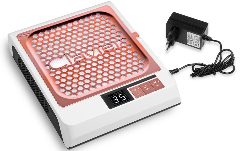 Pochłaniacz pyłu CLAVIER V8300 Biały wbudowany filtr, skuteczne zatrzymywanie pyłu, poprawa jakości powietrza, minimalizuje ryzyko kontaktu z drobinkami