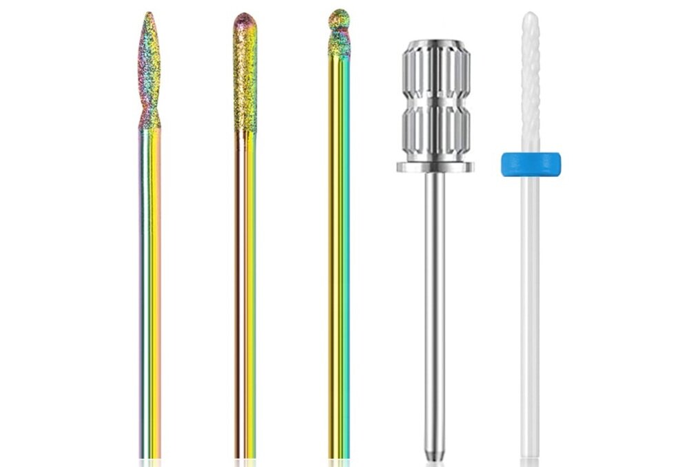 Frezarka do paznokci CLAVIER FX 600 Czarny komplet frezów, dokładne opracowanie skórek, usuwanie zrogowaceń, bez nagrzewania