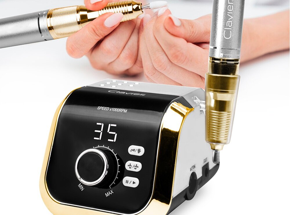 Frezarka do paznokci CLAVIER FX 620 Biały kv początek opisu