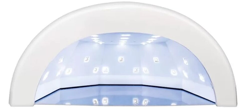 Lampa UV-LED do paznokci CLAVIER Q1 Biały światło dociera do każdego paznokcia, odbicie od dna lustrzanego, równomierne utwardzenie, kompaktowy rozmiar
