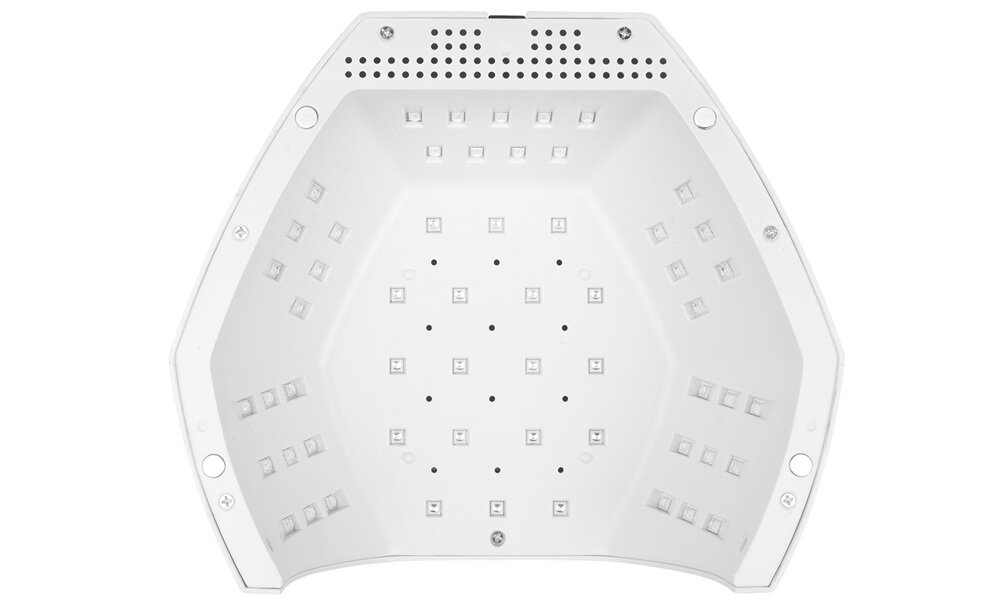 Lampa UV-LED do paznokci CLAVIER Q100 BL Biały odpinany, lustrzany spód, równomierne utwardzanie, szybsza praca, większa precyzja