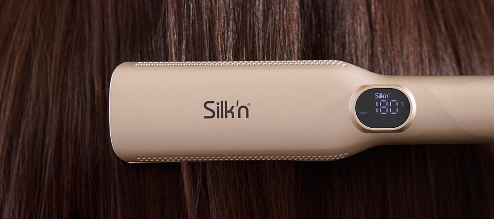 Aeroprostownica SILK-N SilkyAir Trinity 3w1 230 stopni technologia jonizacji, eliminacja elektryzowania się, wygładzenie włosów, mniejsze puszenie się włosów