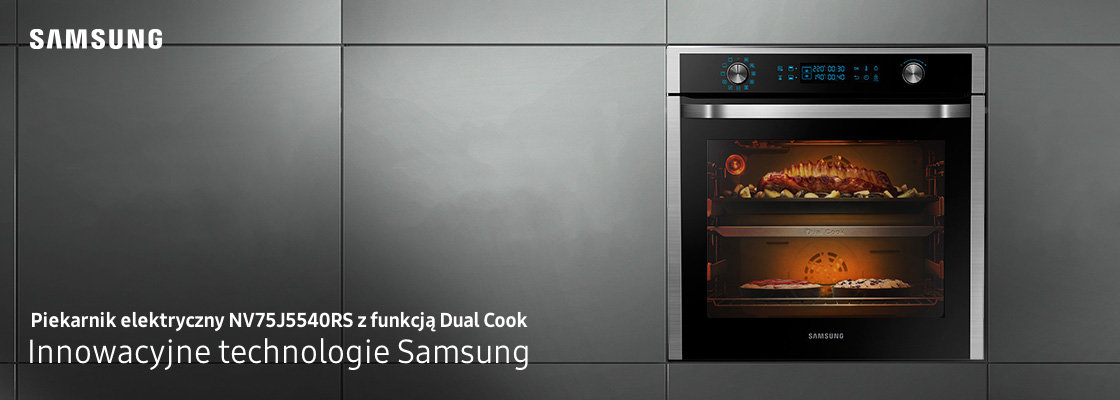 Piekarnik elektryczny z funkcją Dual Cook KV_1200