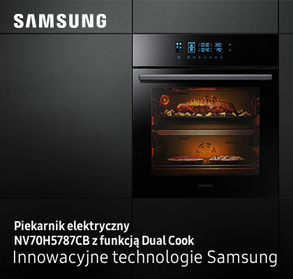 Piekarnik elektryczny z funkcją Dual Cook 70 l