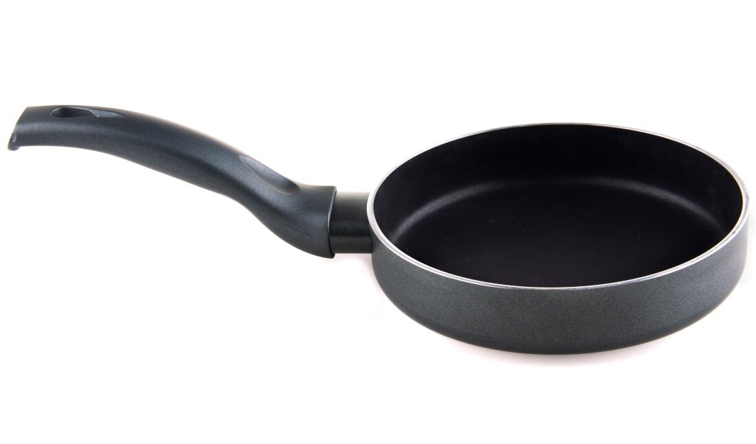 Patelnia AMBITION Graphite 34052 16 cm wysoka jakosc srednica wykonanie kolor kolorystyka raczka doft touch nieprzywierajaca powloka