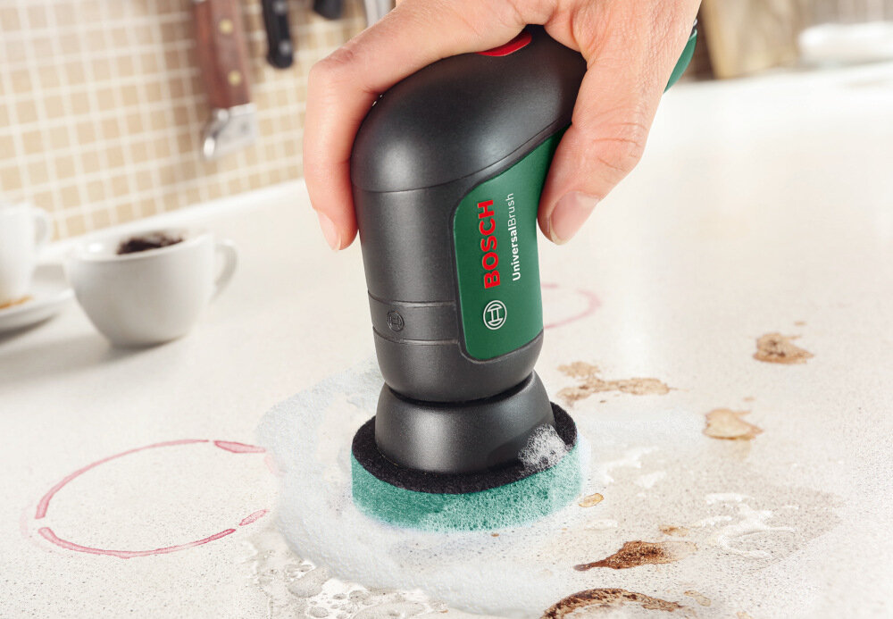 Szczotka BOSCH UniversalBrush 06033E0000 wymienne pady system mocowania na rzepy