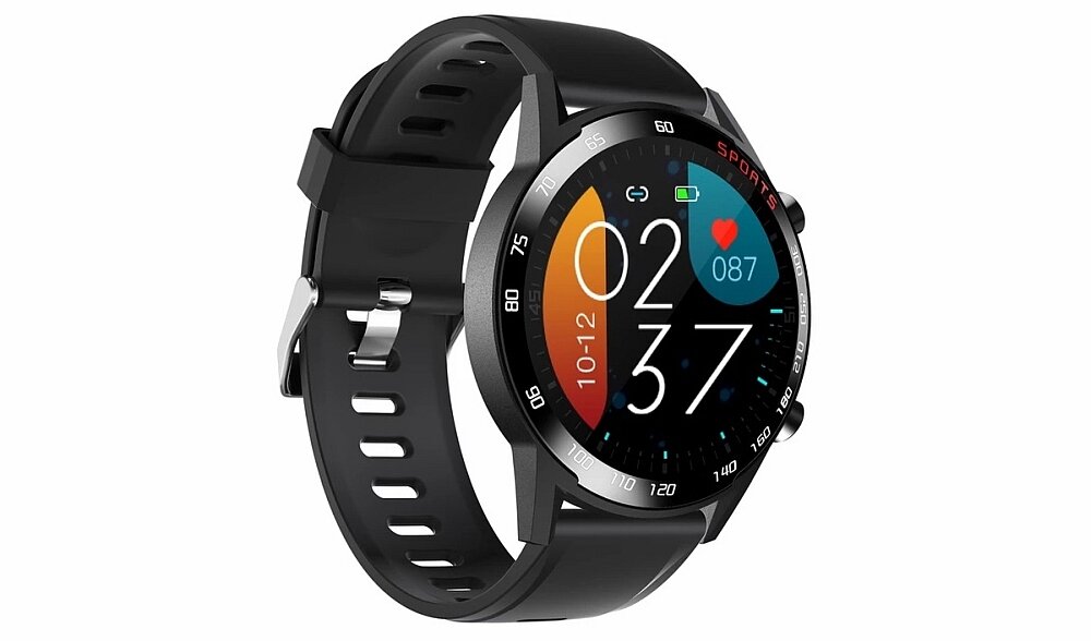 Smartwatch BEMI Rider ekran bateria pulsometr zdrowie sen czujnik monitoring pasek łączność