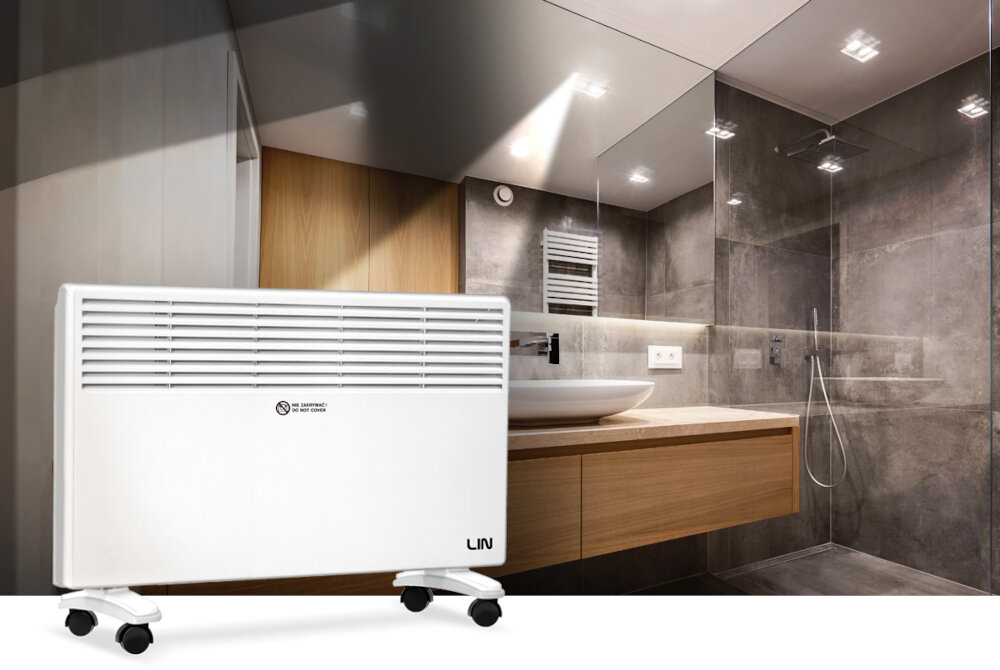 GRZEJNIK KONWEKTOROWY LIN LI-AKH2000 szybkie ogrzewanie moc wysoka 1000 W 2000 W do domu biura