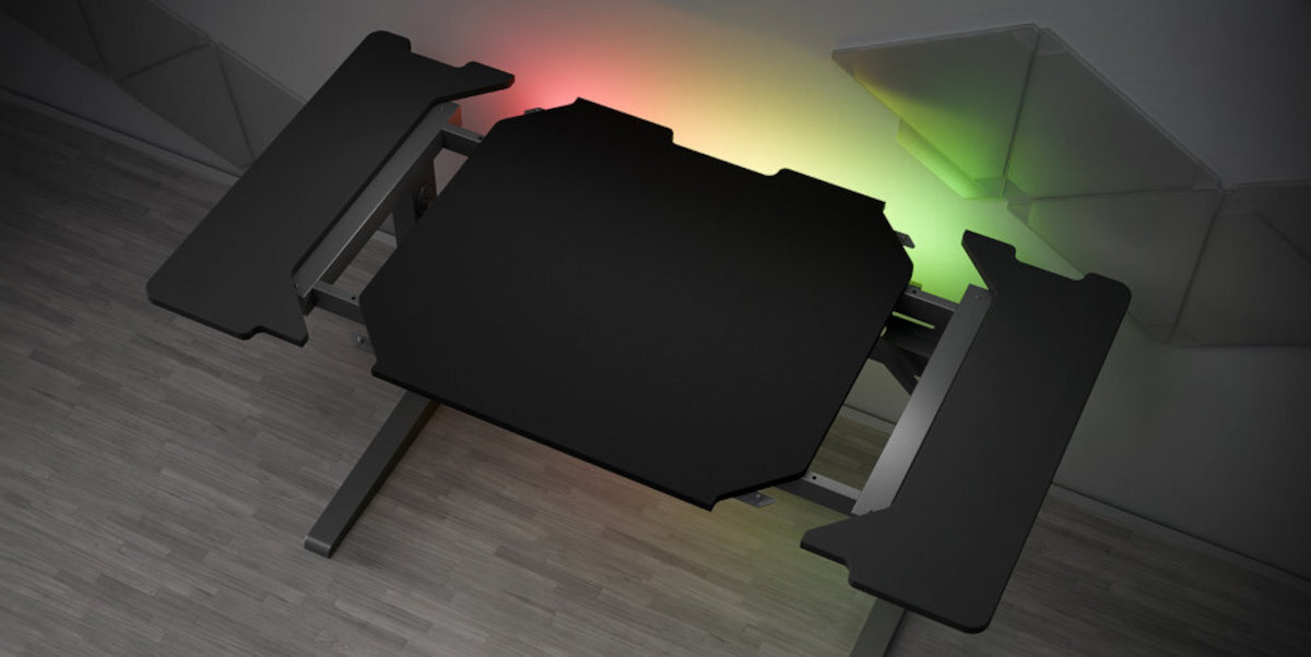 GENESIS Holm Modular komforcie i możliwości personalizacji Regulacja wysokości, wygodne zarządzanie przewodami opcja rozbudowy panele w rozmiarach 40, 50 i 60 cm 140 x 75 cm