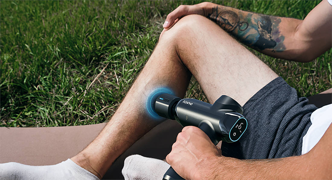 Masażer ręczny Gun RENPHO C001SH Wygoda podróżowania Kompaktowe etui ułatwia organizację port USB-C
