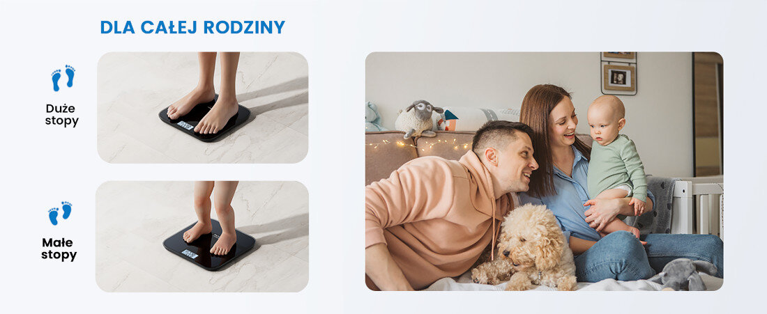 Waga łazienkowa RENPHO Elis Solar 2 A02 Wsparcie dla aktywnych Tryb sportowy  efekty treningów i regeneracji wskaźniki ułatwienie dostosowanie Nieograniczona liczba profili tryb dziecięcy  zdrowie dostęp do własnych danych