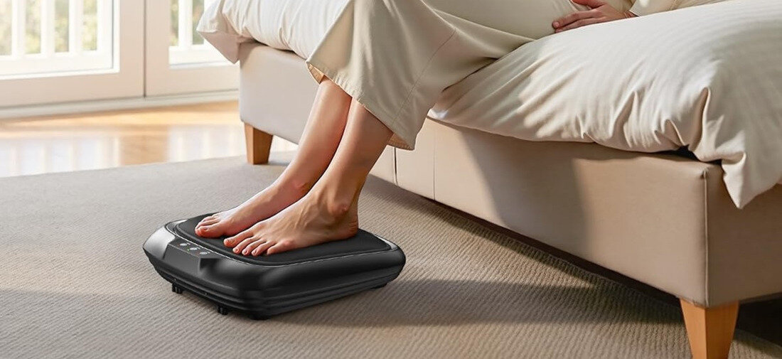 Masażer do stóp RENPHO FM062 wsparcie dla Twoich stóp  wsparcie w walce z dolegliwościami  zapalenie powięzi podeszwowej czy płaskostopie