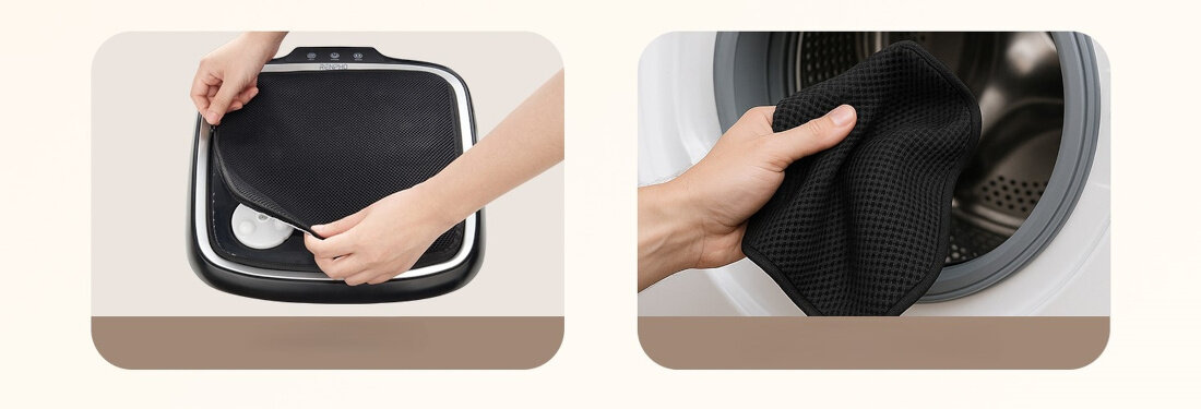 Masażer do stóp RENPHO FM062 wiele możliwości Duża platforma ż do męskiego rozmiaru 48 (US 14) zdejmowany pokrowiec z siatki 3D łatwo wyprać