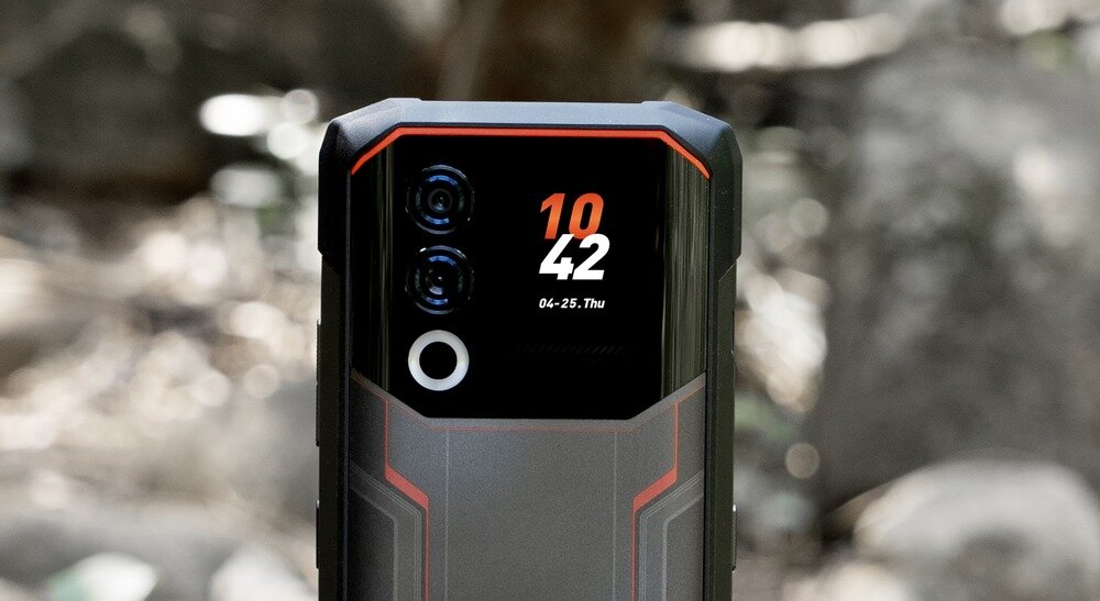 Smartfon DOOGEE Blade 20 Ultra tylny ekran 1.54 cala powiadomienia selfie