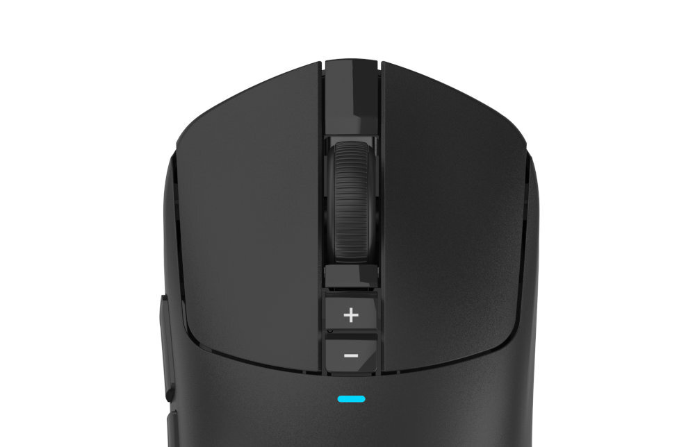 A4TECH Bloody R72 Przełączniki odporne na zużycie  30 milionów kliknięć scroll 800 tysięcy obrotów - zbliżenie na klawisze myszki