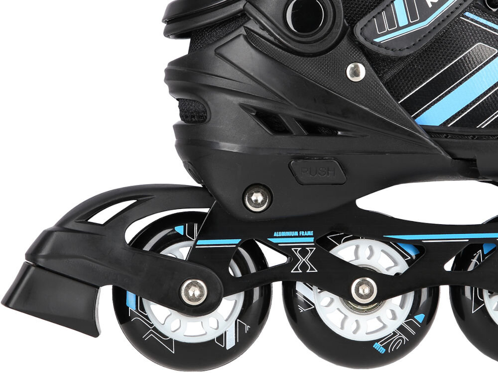 Łyżworolki NILS EXTREME NH18191 2w1 (rozmiar 39-43) abec7 przyczepność miekkie koła