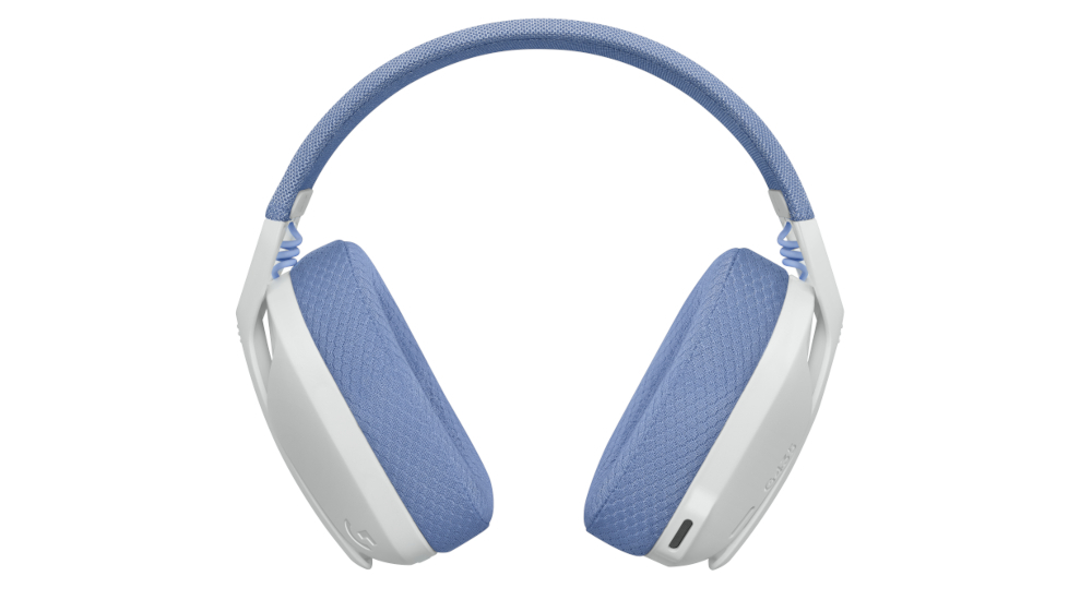 SŁUCHAWKI LOGITECH G435 BIAŁE pianka memory foam wymiary