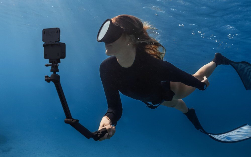 Kamera sportowa INSTA360 ACE PRO 2 Z PODWÓJNA BATERIĄ, Podwójne wsparcie AI, filmy 8K 30FPS, Wi-Fi, Bluetooth tryby możliwości przybliżenie HDR podwodny