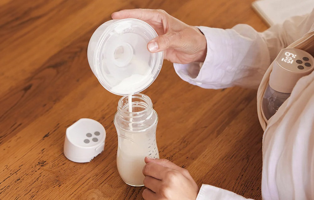 Laktator MOMCOZY S12 Pro MCMWX31-WH00BA-RT Wygoda użytkowania dostosowanie potrzeby lejek średnica pojemnik na mleko pojemność funkcja timera tryby personalizacja