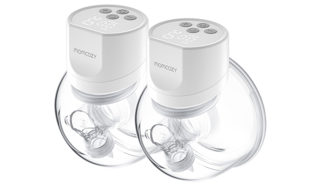 Laktator MOMCOZY S12 Pro MCMWX31-WH00BA-RT łatwa obsługa dwa z obu piersi mleko odciąganie