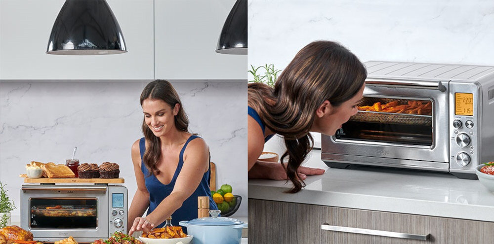 piekarnik SAGE SOV860BSS ustawienia Smart Oven™ Air Fryer™ funkcja superkonwekcji