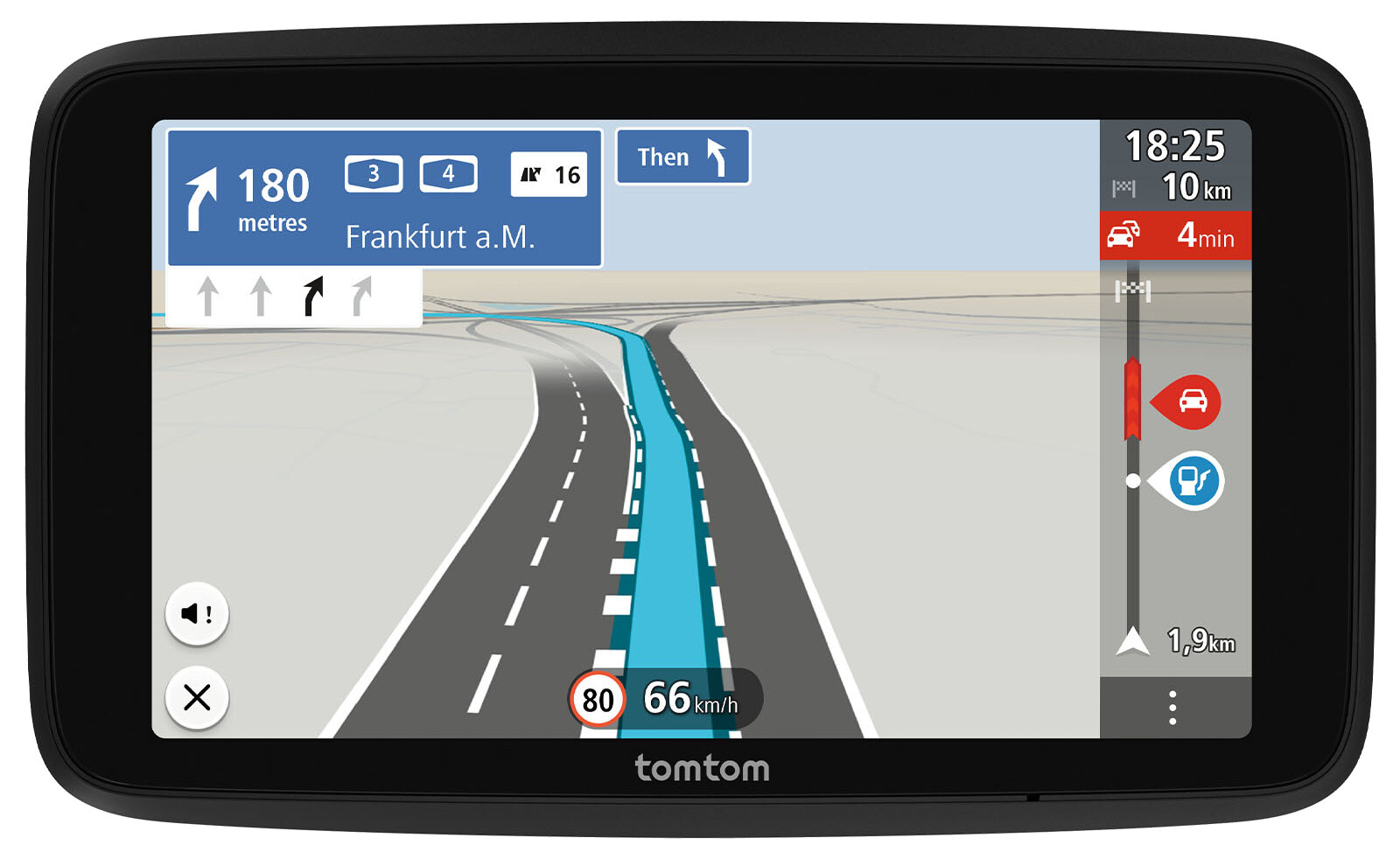 Nawigacja TOMTOM GO Classic 6 - Wybór spośród kilku tras