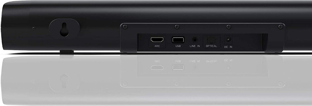 Soundbar SHARP HT-SB107 - złącza
