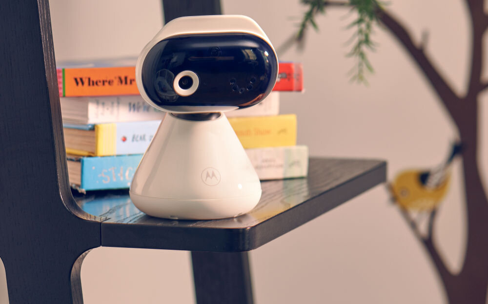 Niania elektroniczna MOTOROLA PIP1000 Wi-Fi Kamera Biały podgląd HD na smartfonie