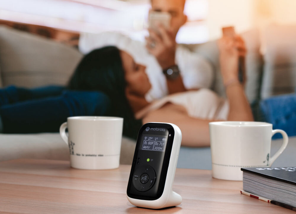 Niania elektroniczna MOTOROLA PIP15 Audio HD Biały monitoring dźwięku HD