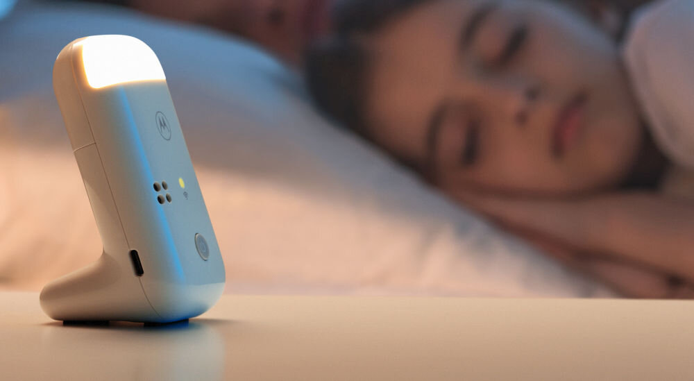 Niania elektroniczna MOTOROLA PIP15 Audio HD Biały regulacja VOX