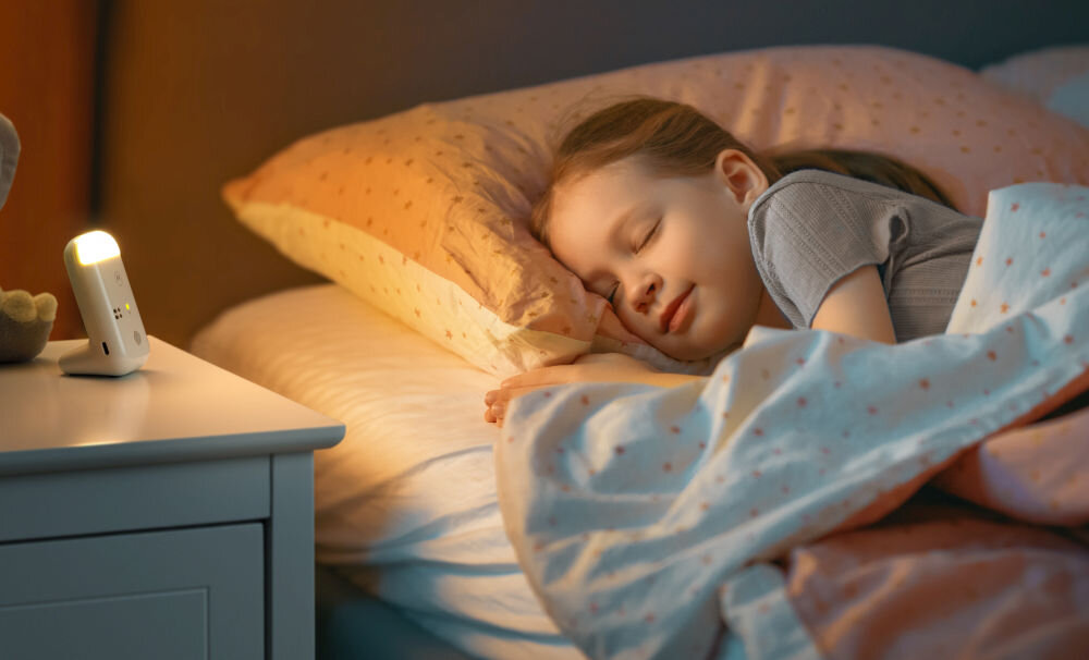 Niania elektroniczna MOTOROLA PIP15 Audio HD Biały lampka nocna kołysanki