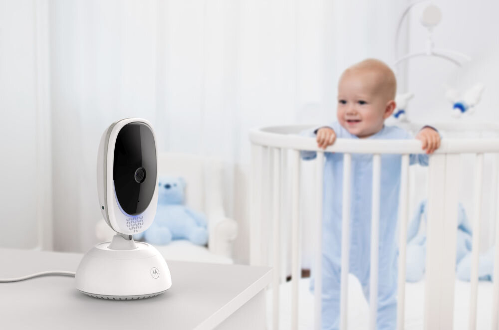 Niania elektroniczna MOTOROLA VM75 Video Baby Monitor 5.0 Biały niania z ekranem 5 cali