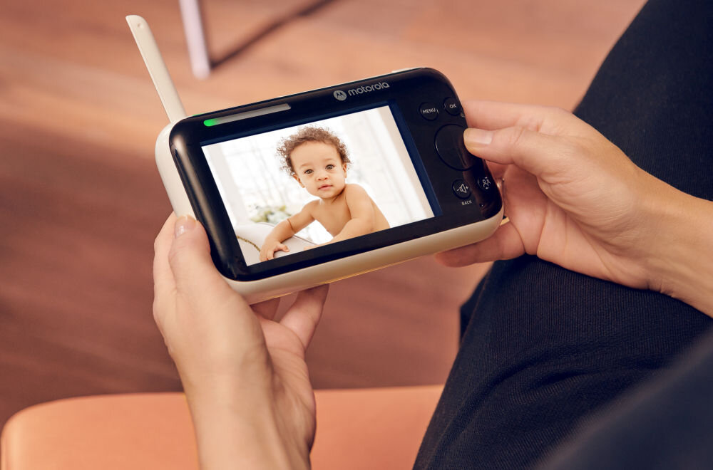 Niania elektroniczna MOTOROLA PIP1510 Video Baby Monitor 5.0'' Biały tryb nocny IR