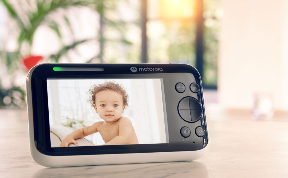Niania elektroniczna MOTOROLA PIP1510 Video Baby Monitor 5.0'' Biały dwukierunkowe audio
