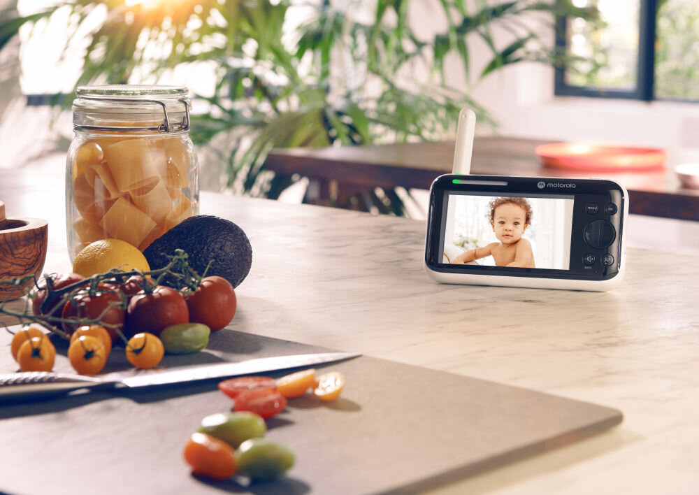 Niania elektroniczna MOTOROLA PIP1510 Video Baby Monitor 5.0'' Biały kołysanki biały szum
