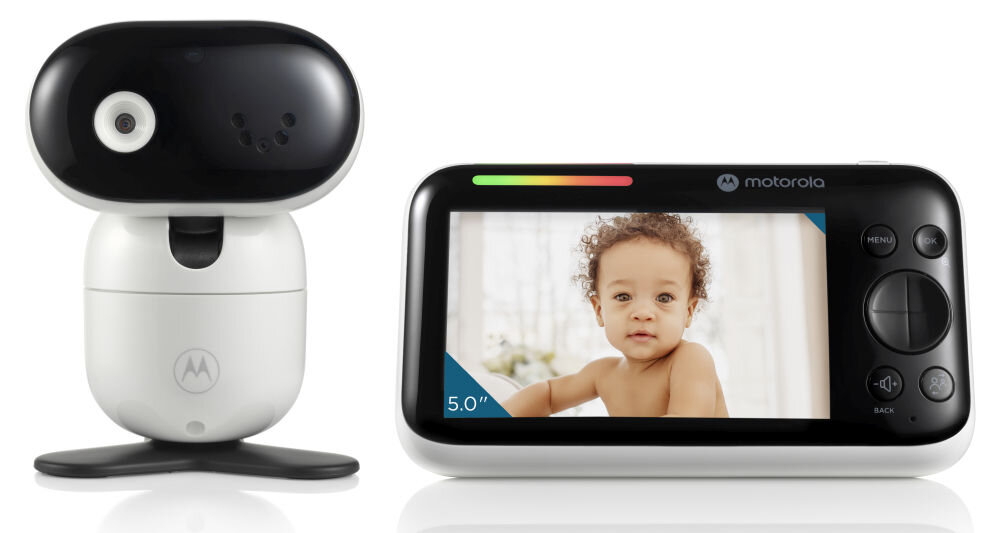 Niania elektroniczna MOTOROLA PIP1510 Video Baby Monitor 5.0'' Biały czujnik temperatury z alertami
