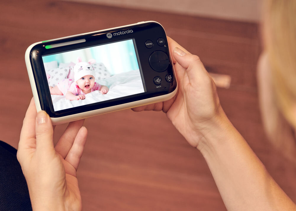Niania elektroniczna MOTOROLA PIP1500 Video Baby Monitor 5.0'' Biały ekran 5 cali HD 720p
