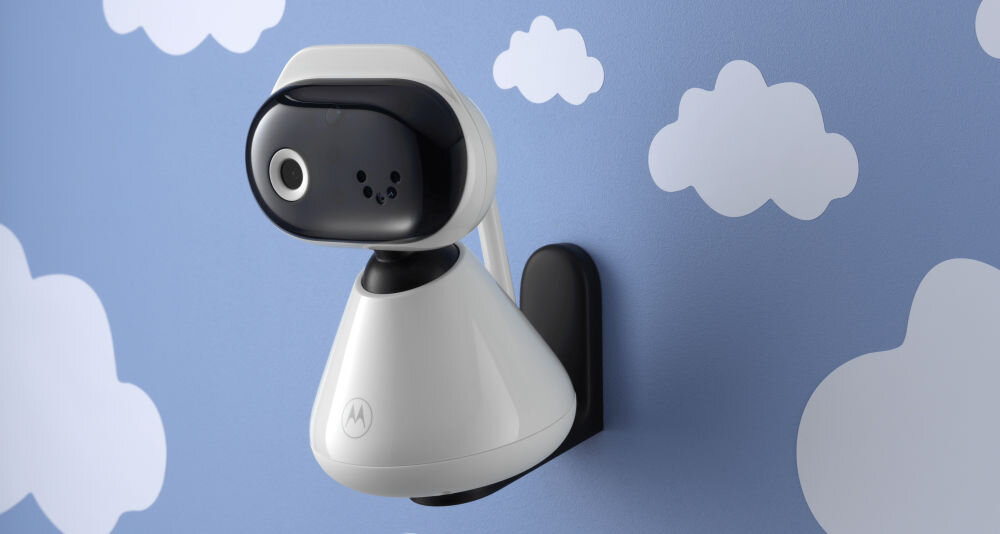 Niania elektroniczna MOTOROLA PIP1500 Video Baby Monitor 5.0'' Biały tryb nocny podczerwień