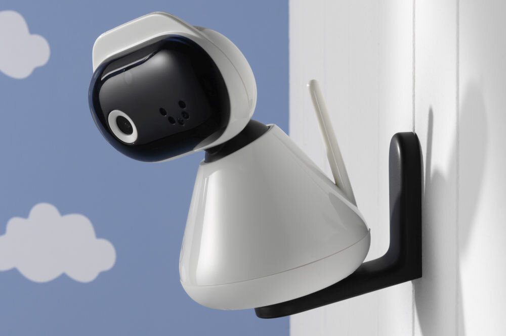 Niania elektroniczna MOTOROLA PIP1500 Connect Smart Wi-Fi Video Baby Monitor Biały aplikacja HubbleClub podgląd z telefonu