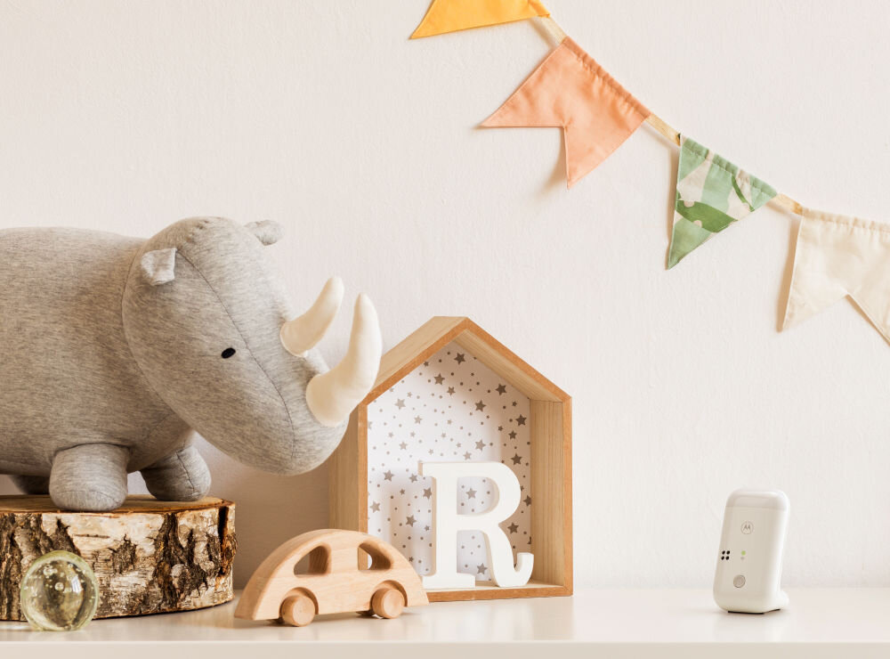 Niania elektroniczna MOTOROLA PIP15-2 Audio Audio HD Biały dźwięk HD