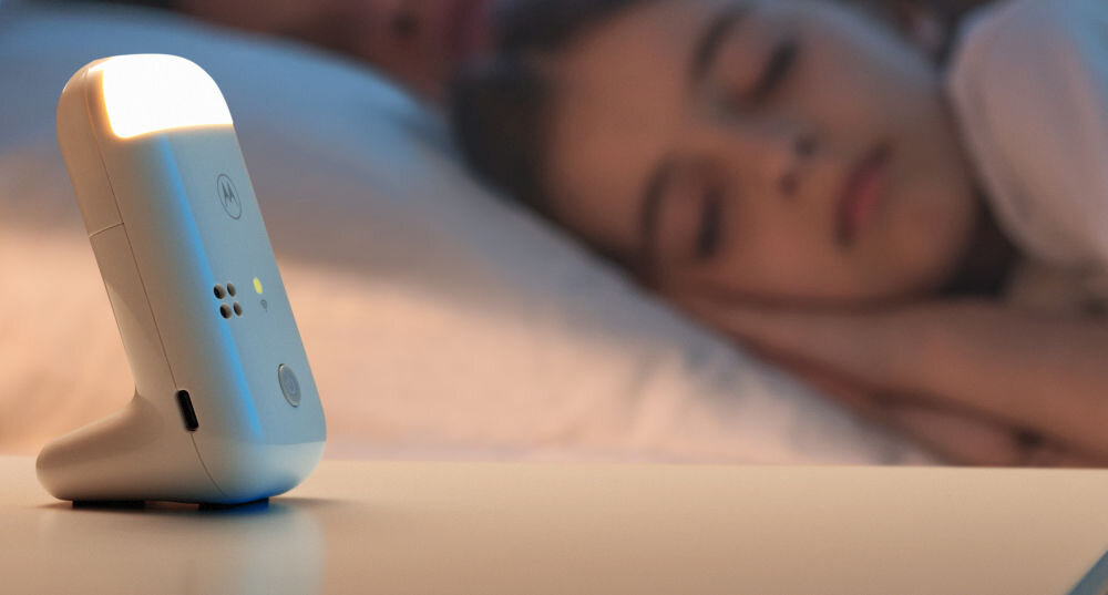 Niania elektroniczna MOTOROLA PIP15-2 Audio Audio HD Biały tryb VOX