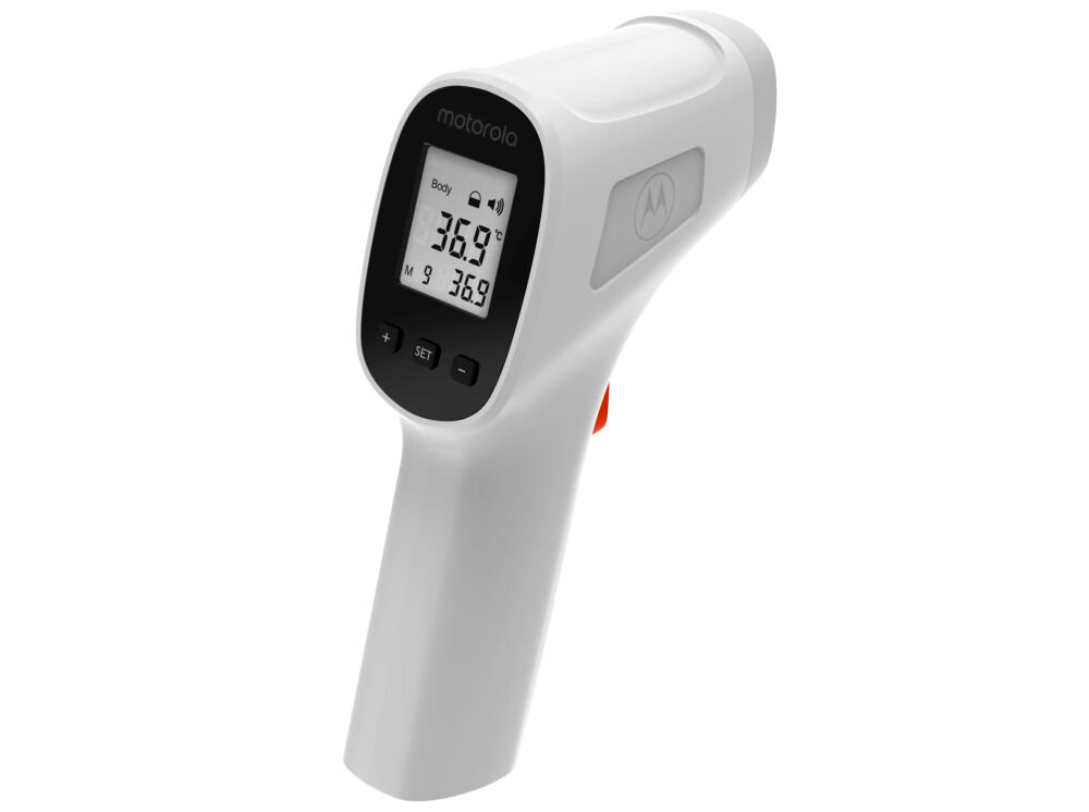 Motorola TE-93 bezdotykowy termometr czołowy alarm wysokiej temperatury