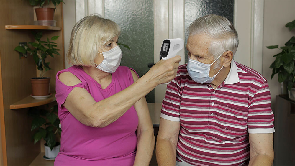 Motorola TE-93 bezdotykowy termometr czołowy funkcje dodatkowe ustawienia