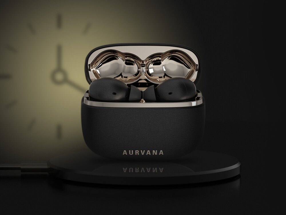 Creative Aurvana Ace SXFI — bezprzewodowe słuchawki premium z technologią SXFI, słuchawki z etui ładującym na ładowarce indukcyjnej
