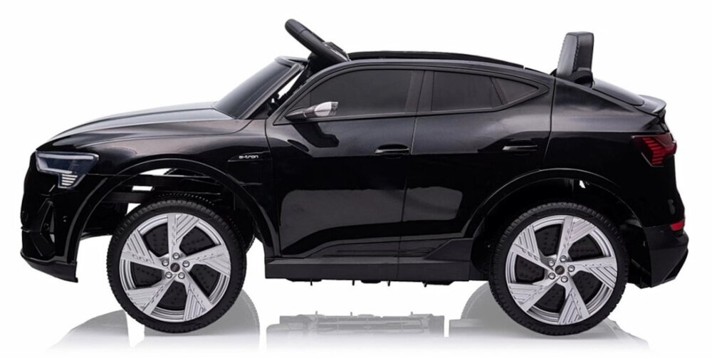 Samochód dla dziecka MILLY MALLY Audi E-Tron Sportback Czarny emocje radosc licencja Audi luksus bezpieczenstwo zaawansowane technologie inspiracja do podrozowania w swiecie wyobazni