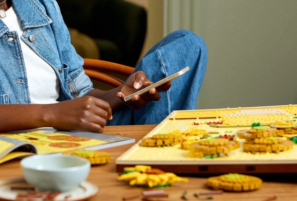 LEGO 31215 Art Słoneczniki Vincent van Gogh prezent  instrukcje podcast